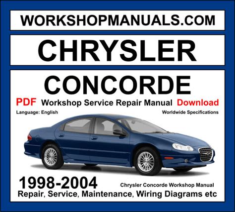 Chrysler Concorde Manual