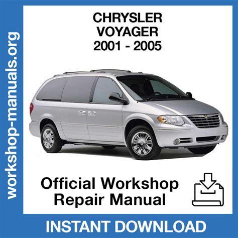 Chrysler Voyager 2001 Complete Workshop Service