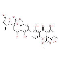 chrysoxanthone A C32H30O14 ChemSpider