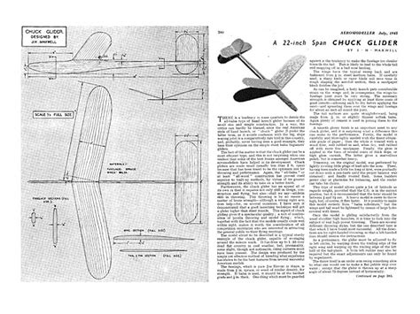 chuck glider plans