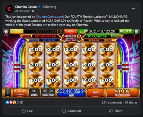 chumba casino jackpot