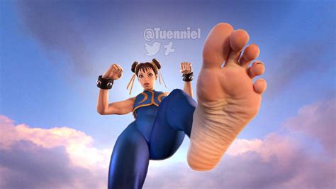 chun li footjob