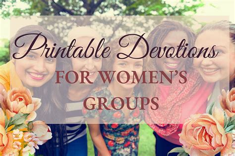 Church Group Devotions