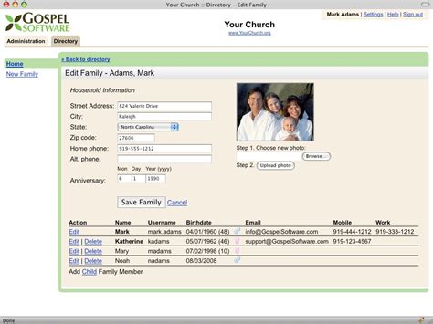 church membership management software