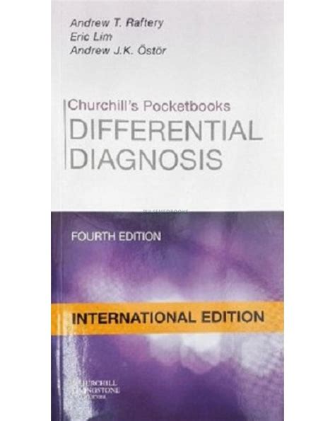 Read Online Churchills Pocketbook Of Differential Diagnosis 4E Churchill Pocketbooks 