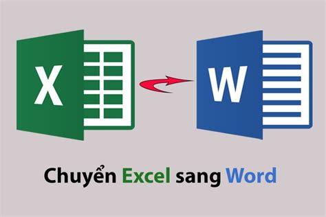 chuyển excel sang word | Cch chuyn file Excel sang Word n