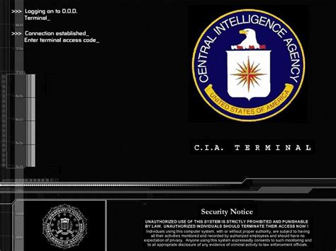 cia main menu