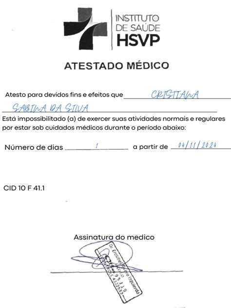 Cid 10 F 41