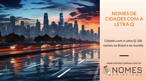 Cidade Com A Letra C