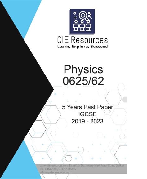 Cie Igcse 62 Physics Dynamic Papers