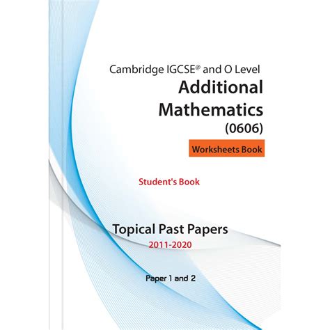 Cie Igcse Additional Maths Past Papers Save My Additional Math - Additional Math