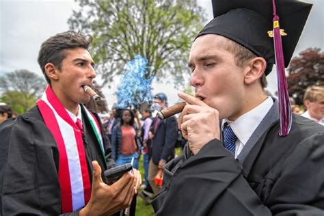 Cigar On Graduation