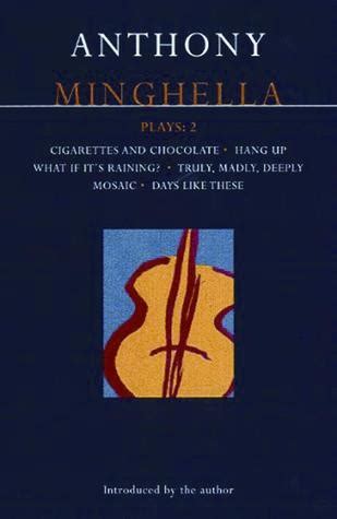 Full Download Cigarettes And Chocolate Anthony Minghella Script 