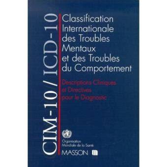 cim 10 icd 10 descriptions cliniques et directive