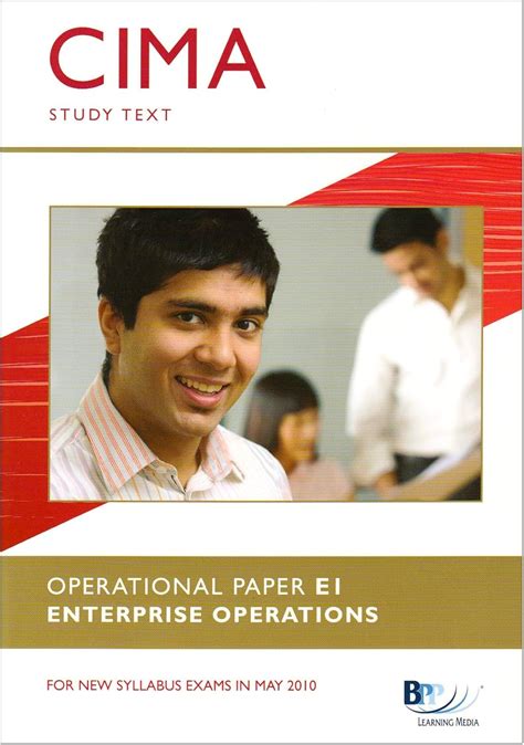 Cima E1 Enterprise Operations Study Text