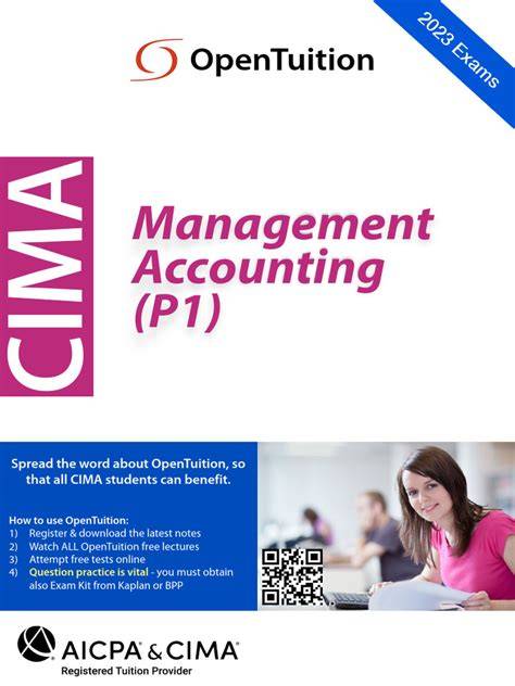 cima p1 notes