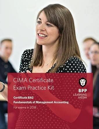 Download Cima Ba2 Fundamentals Of Management Accounting Practice And Revision Kit 