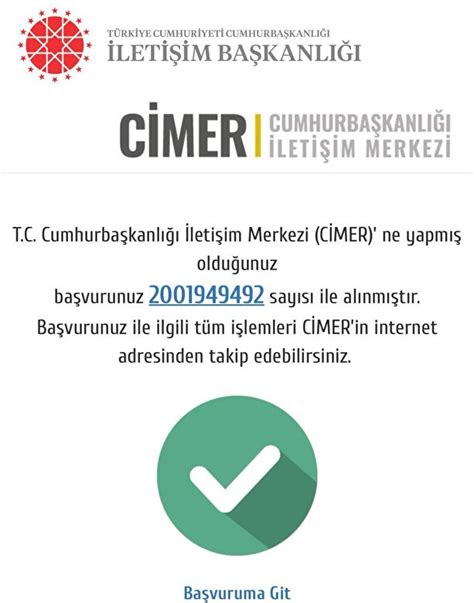 Cimer Basvuru Sorgulama