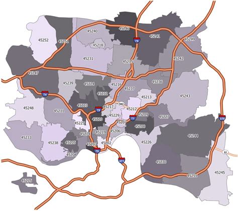 cincinnati ohio zip code
