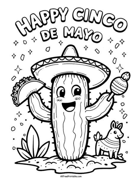 Cinco De Mayo Coloring