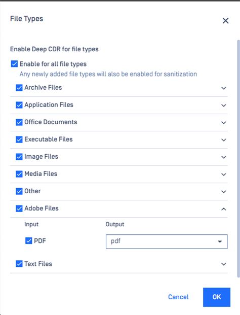 Cinder Filetype
