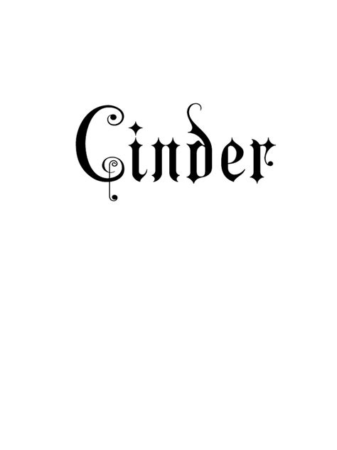 Cinder Pdf