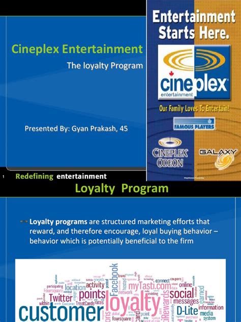 Cineplex Entertainment The Loyalty Program Case Solution