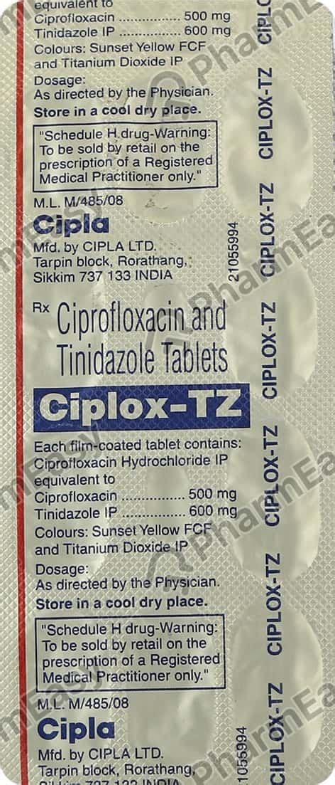 Ciplox Tz Tablet