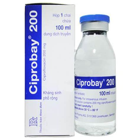 ciprobay | Thuc Ciprobay ciprofloxacin Cng dng cch dng