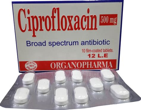 ciprofloxacin 500 mg