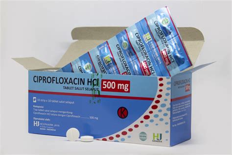 ciprofloxacin hcl obat apa