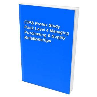 Cips Profex Study Pack Level 5 Sustainable Procurement