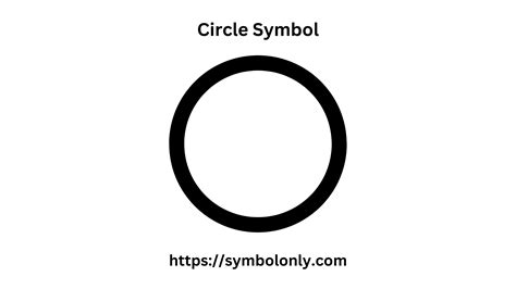 Circle As A Symbol