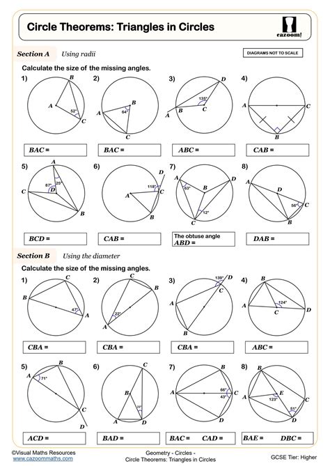 Circle Geometry Papers Grade 11