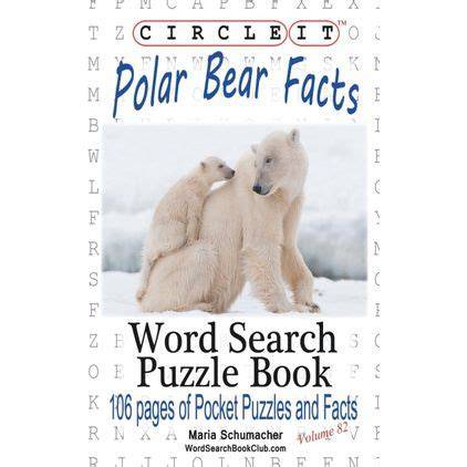 circle it bear facts word search puzzle book