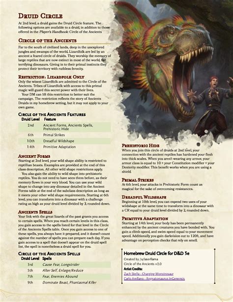 Circle Of Power 5e