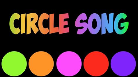 Circle Song Circle Shapes I X27 M A Circle Shape For Preschool - Circle Shape For Preschool
