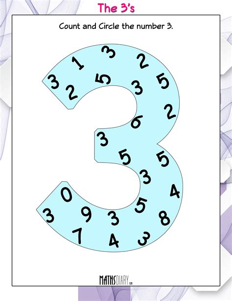 Circle The Same Number Maths Video For Nursery Circle The Same Number - Circle The Same Number