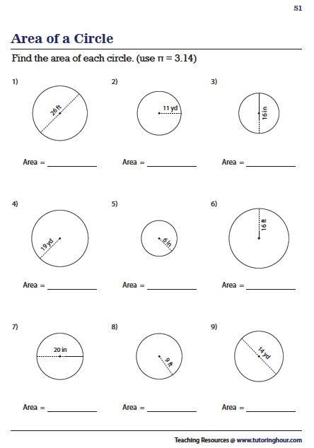 Circle Worksheets Tutoring Hour Circle Practice Worksheet - Circle Practice Worksheet
