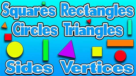 Circles Squares Triangles And Rectangles Youtube Triangle Rectangle Circle Oval Square - Triangle Rectangle Circle Oval Square