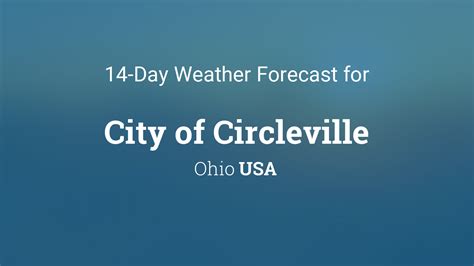 circleville ohio weather
