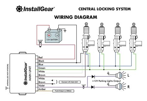 Download Circuit Diagram Remote Central Control Lock 