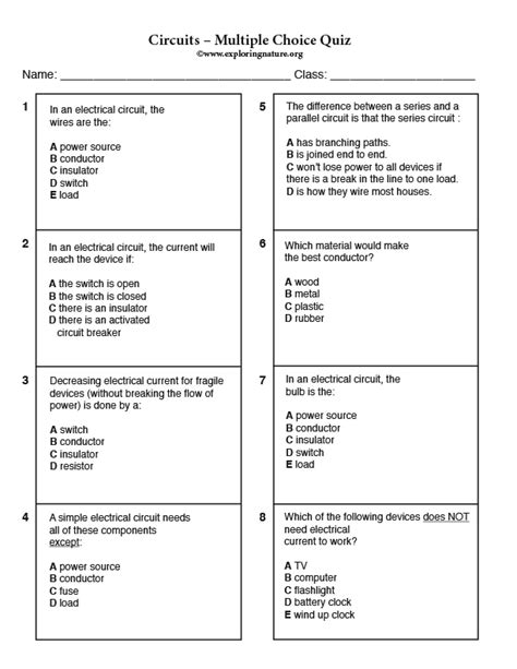Full Download Circuits Multiple Choice Questions And Answers 