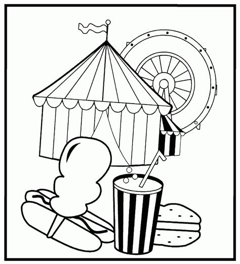 Circus Coloring Pages Coloring Nation Circus Pictures To Colour - Circus Pictures To Colour