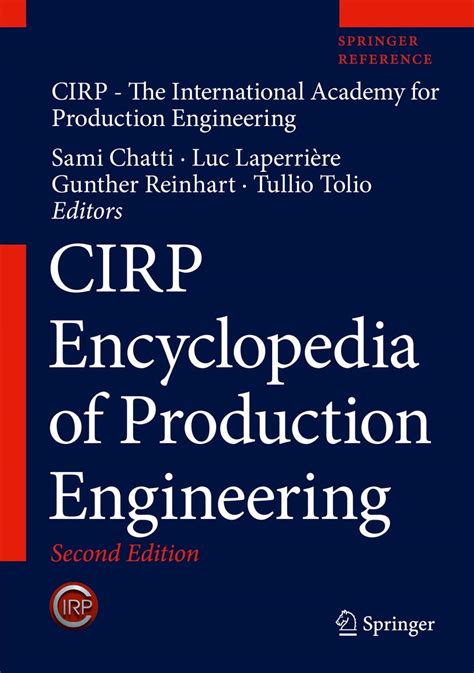 Cirp Encyclopedia Of Production Engineering