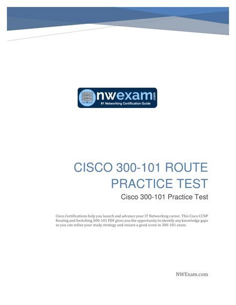 Cisco 300 101 Practice Test Gratis Exam