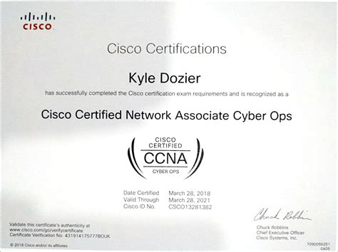 Cisco Ccna Cyber Ops Certification Program At A Glance