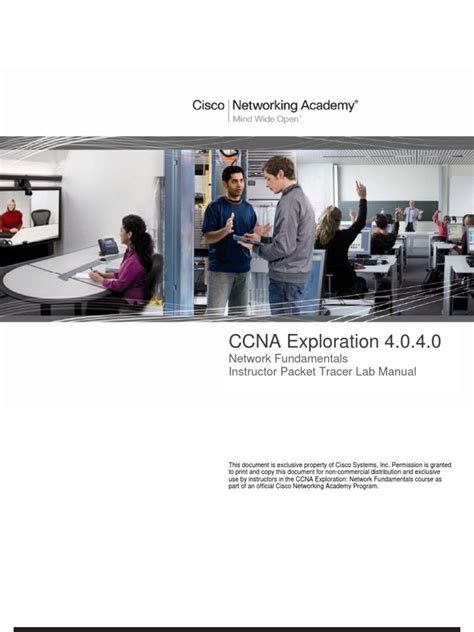 cisco ccna exploration instructor lab manual