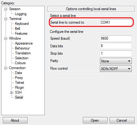 Cisco Console Speed