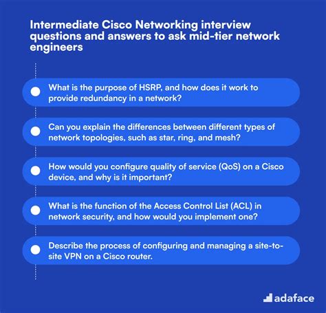 Cisco Engineer Interview Questions